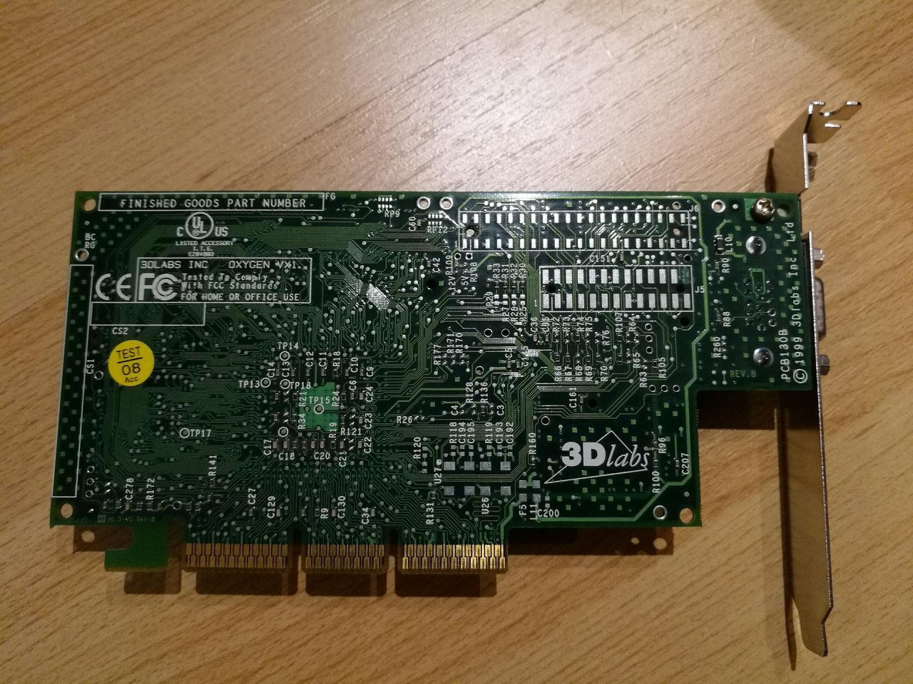 [14/02/2021] Update vom 14.02.2021: 3DLabs Oxygen V1 (GLINT R3, Profi-Version der Permedia-3-GPU) von AMD-Freak1977