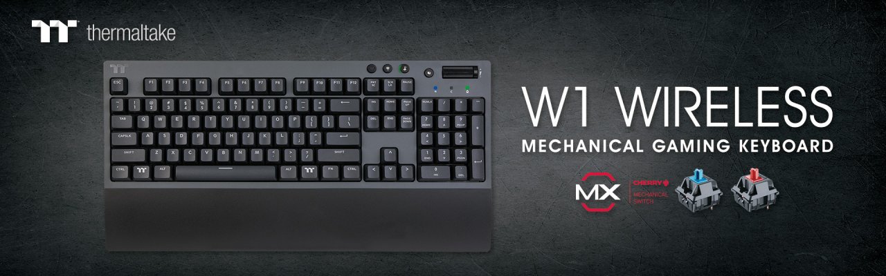 [10/02/2021] Thermaltake W1 WIRELESS Mechanical Gaming Keyboard 2
