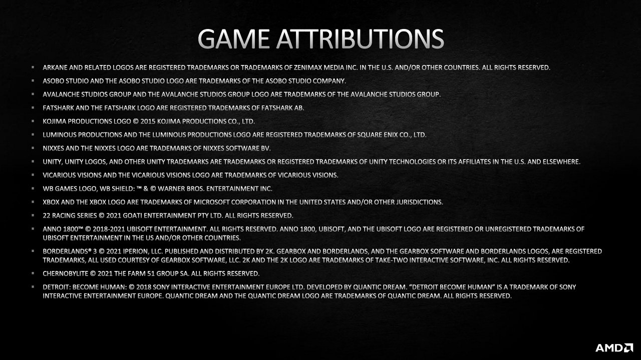 [03/03/2021] AMD Radeon RX 6700 XT Press preview Full Presentation 33