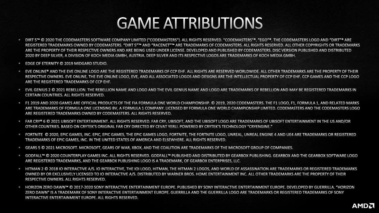 [03/03/2021] AMD Radeon RX 6700 XT Press preview Full Presentation 34