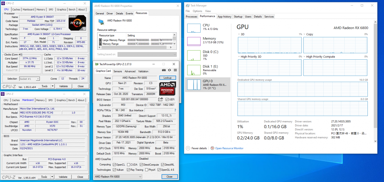 [10/03/2021] Resizable BAR für Ryzen 3000: MSI bringt Beta-BIOS für Mainboards mit 500er-Chipsatz (1)