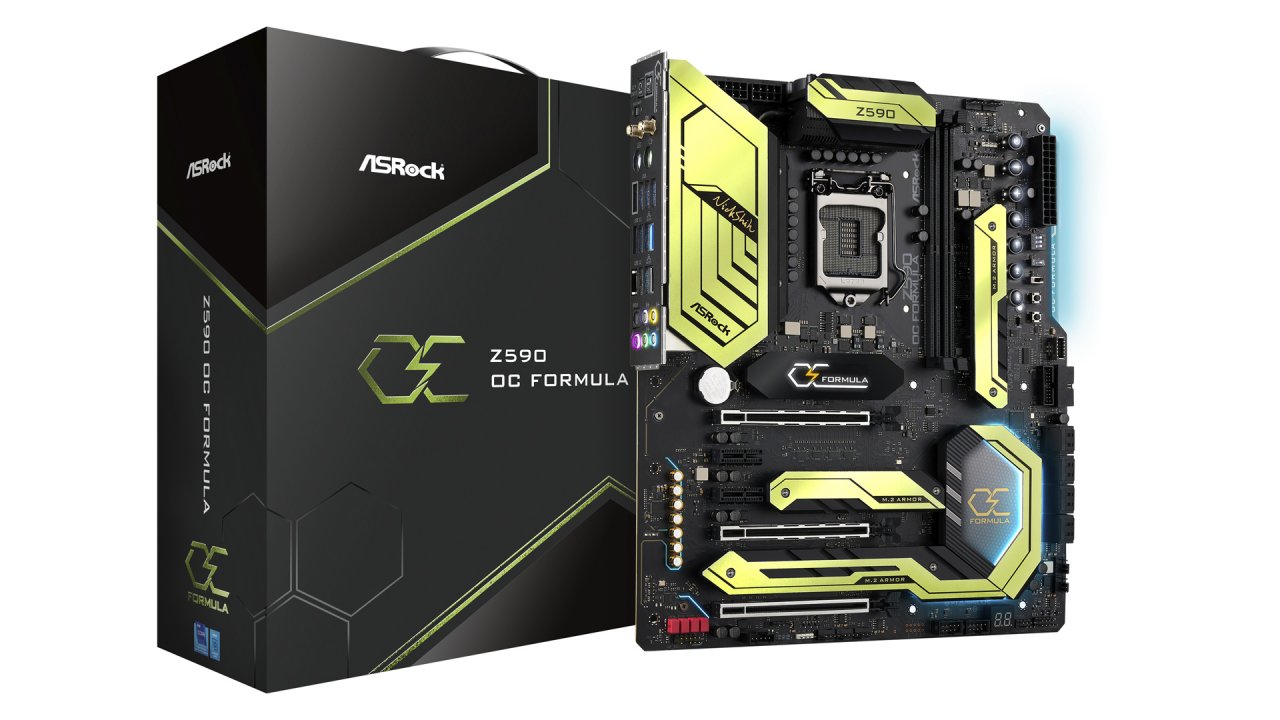[31/03/2021] Asrock Z590 OC Formula: Großes Oberklasse-Mainboard für Übertaktungsprofis vorgestellt (1)