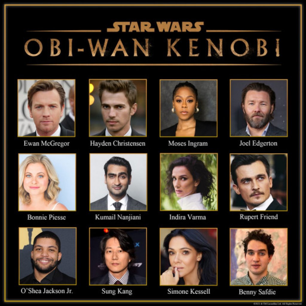 [30/03/2021] Cast der Star Wars Serie Obi Wan Kenobi