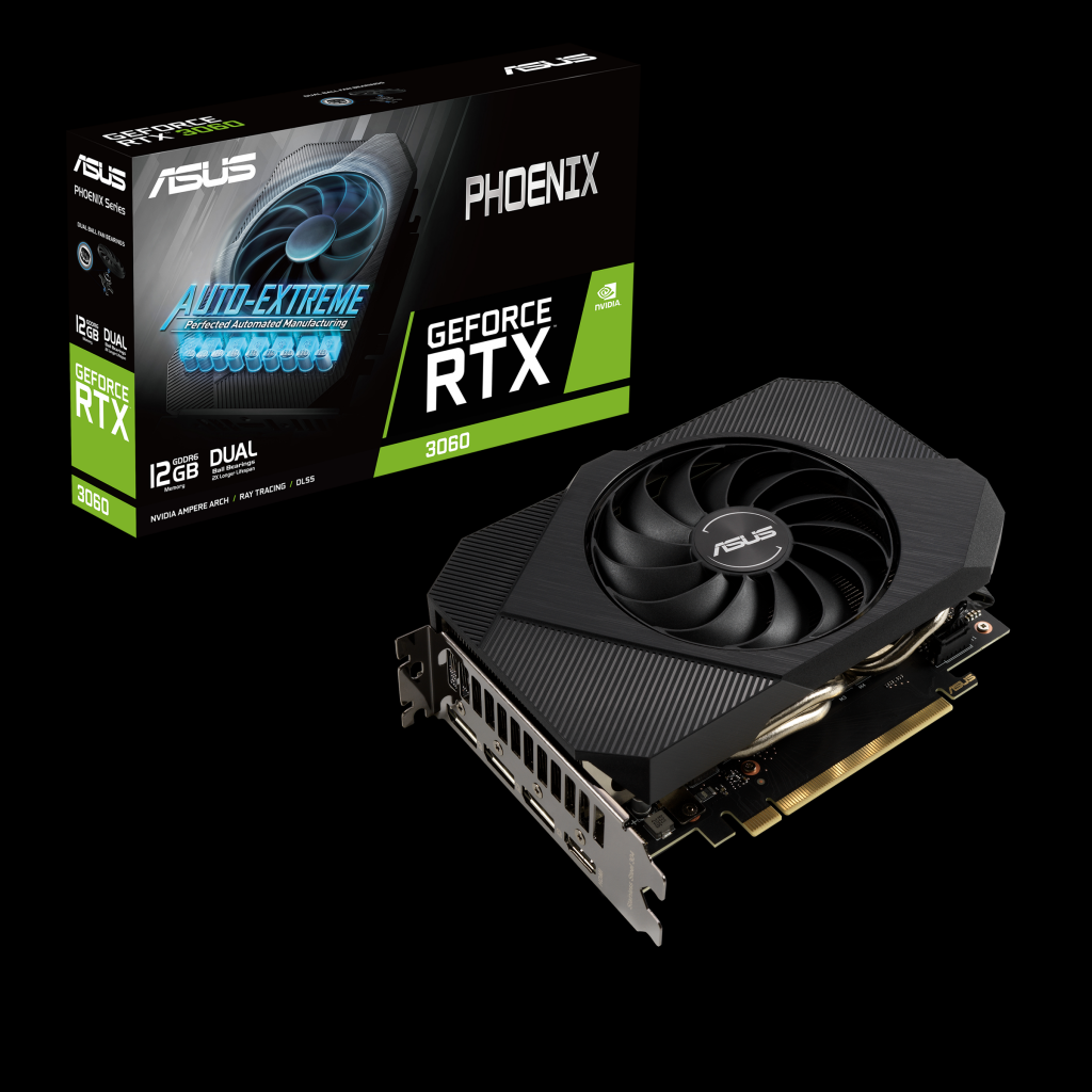 [29/03/2021] Geforce RTX 3060 Phoenix: Mini-Eigendesign mit einem Lüfter von Asus (1)
