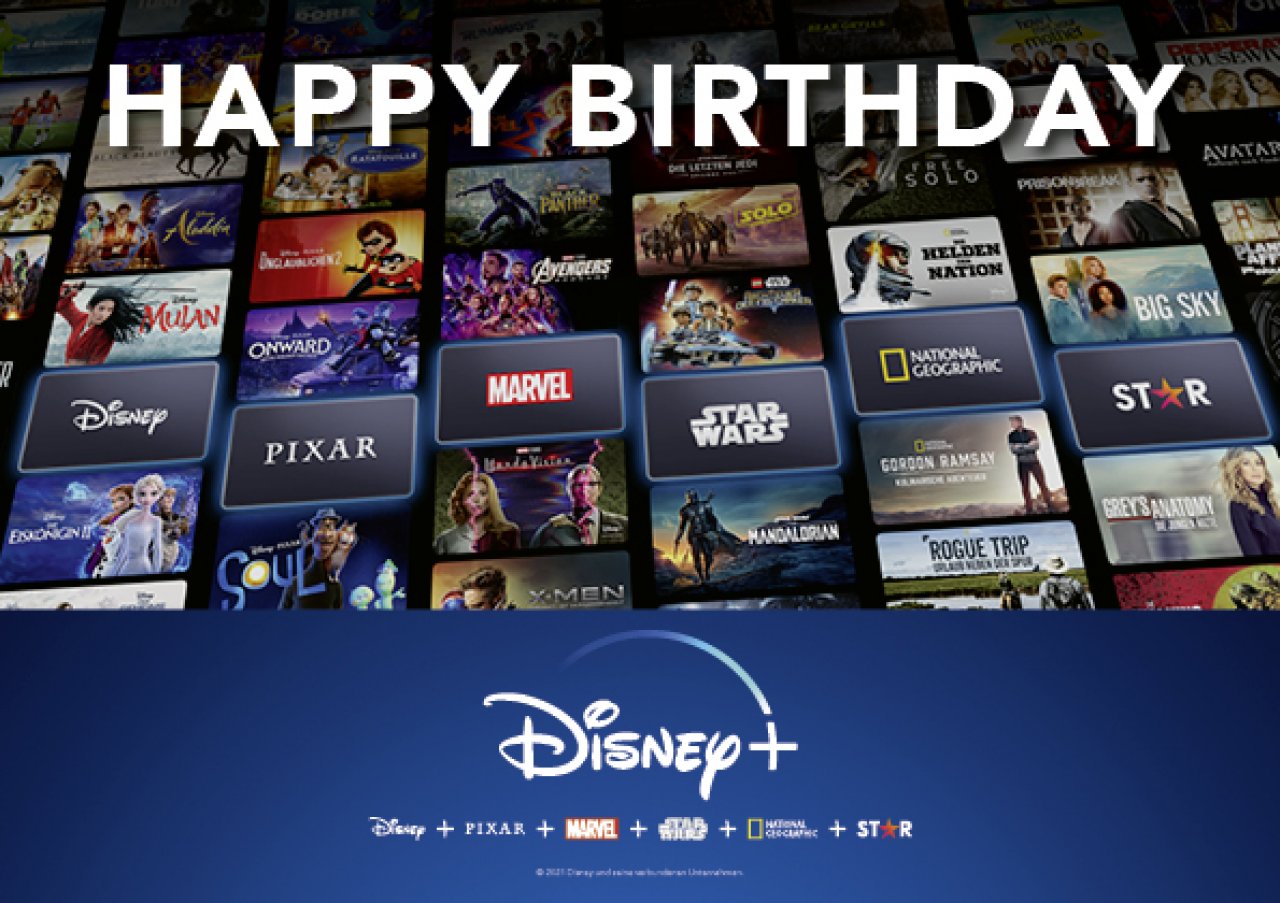 [19/03/2021] Happy Birthday Disney Plus