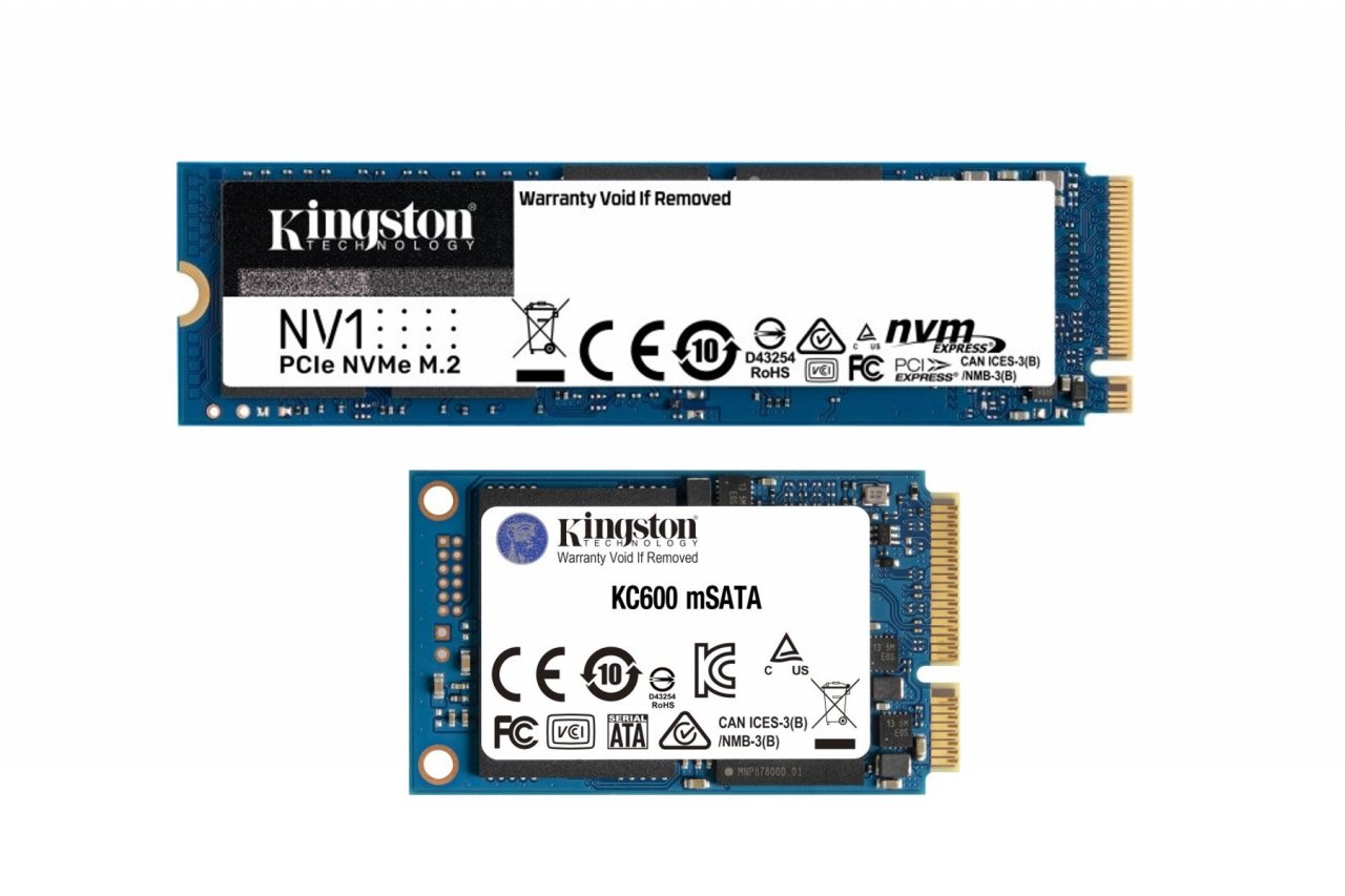 [30/03/2021] Kingston NV1 und KC600: Günstige NVMe- und mSATA-SSD vorgestellt und erhältlich (1)
