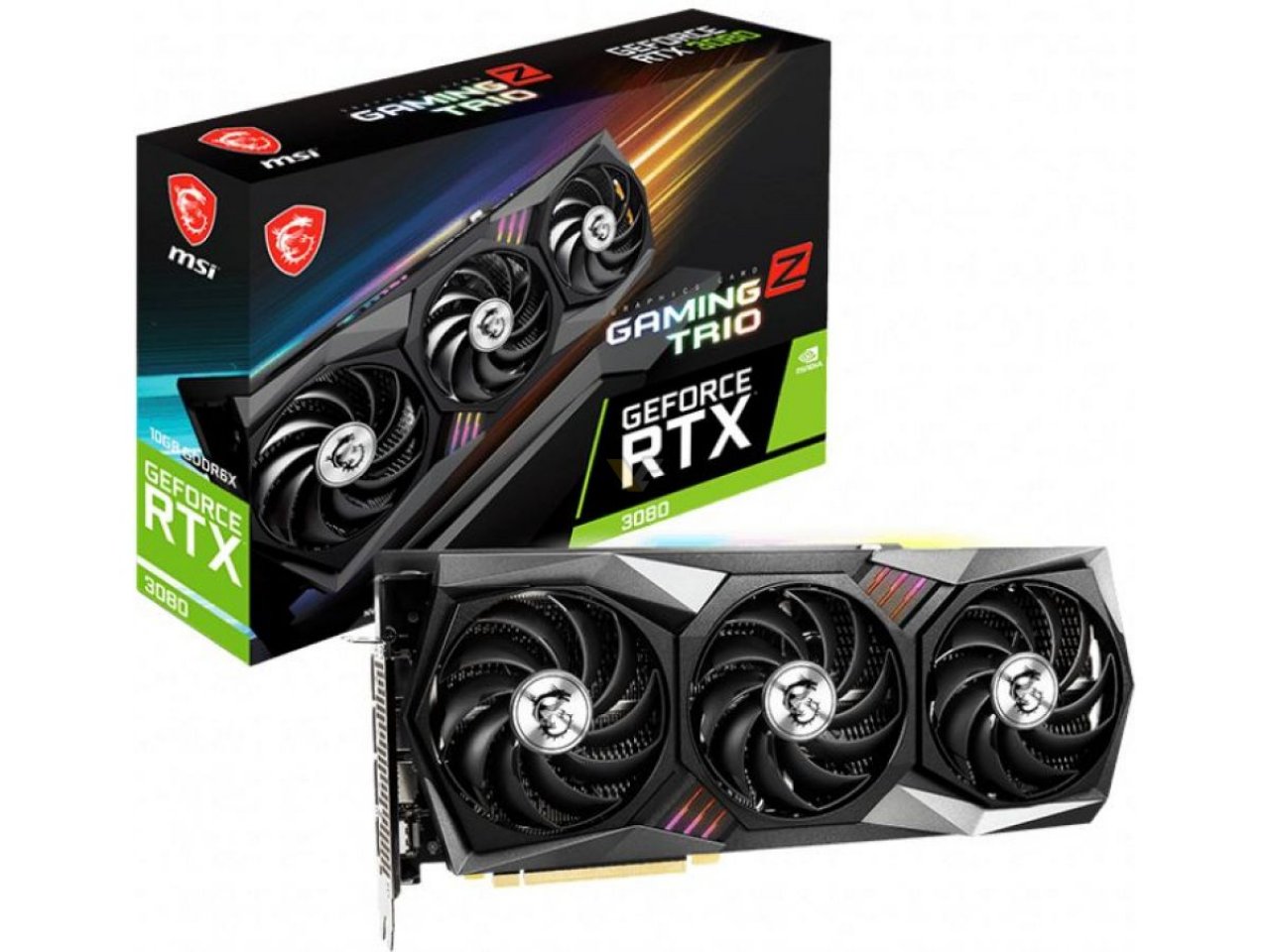 [09/03/2021] Die MSI Geforce RTX 3080 Gaming Z Trio.