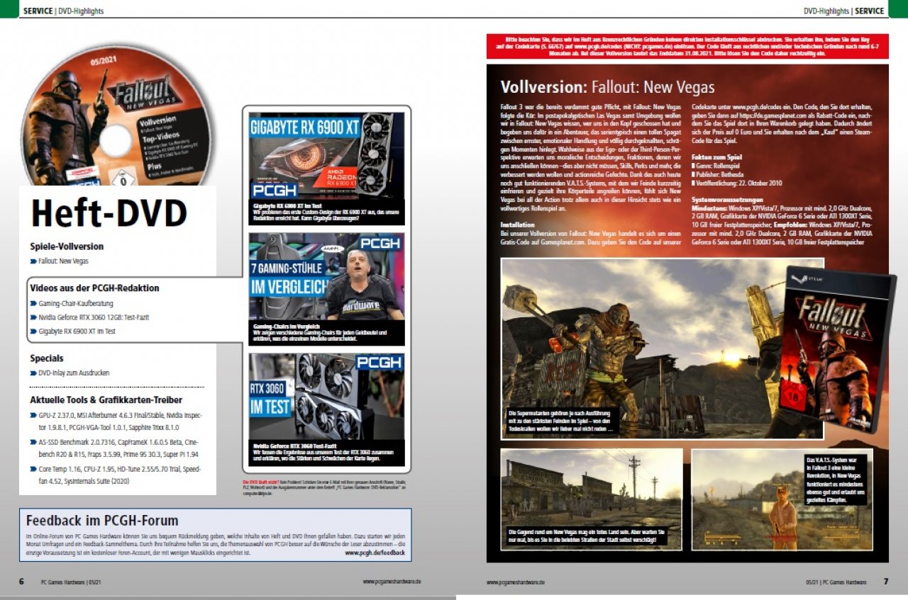 [31/03/2021] PCGH 05/2021 (#247) Heft-DVD