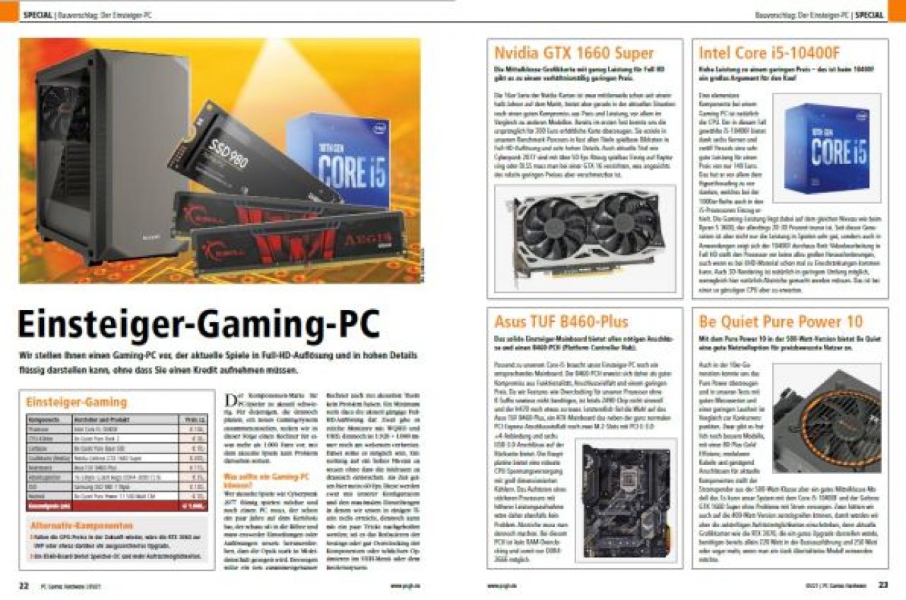 [31/03/2021] PCGH 05/2021 (#24Special: Einsteiger-Gaming-PC