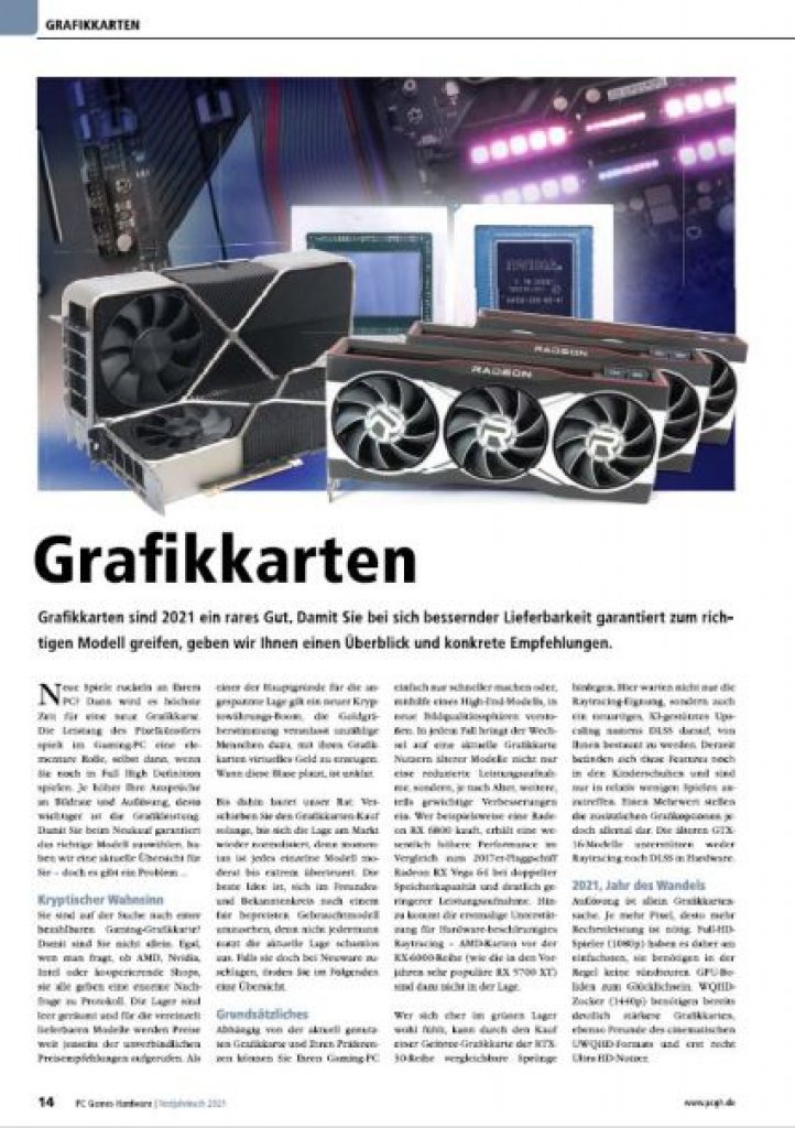 [29/03/2021] Testjahrbuch 2021 Grafikkarten