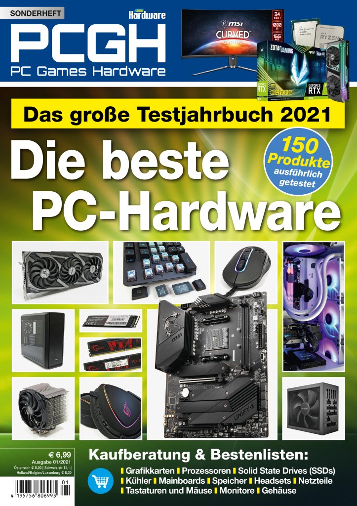 [29/03/2021] PCGH Testjahrbuch 2021 Cover