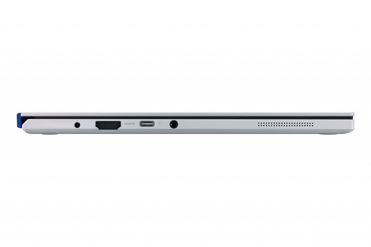 [26/03/2021] Samsung Galaxy Book Ion NP930XCJ Aura Silver Anschluesse linke Seite