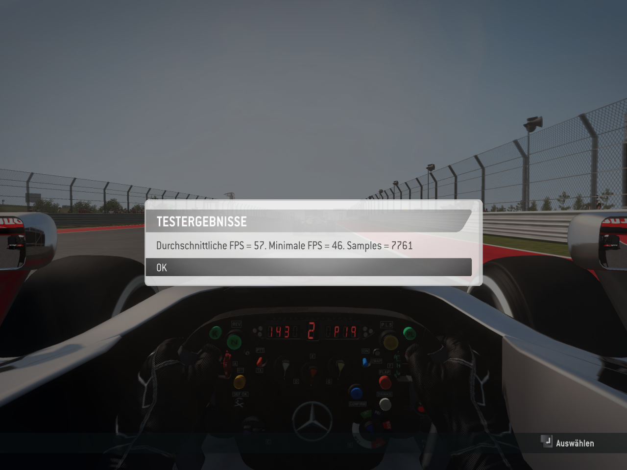 F1 2013 in hohen Details in 1200p-Auflösung auf dem Surface Laptop 3 Intel Version (Intel Core i71065G7)