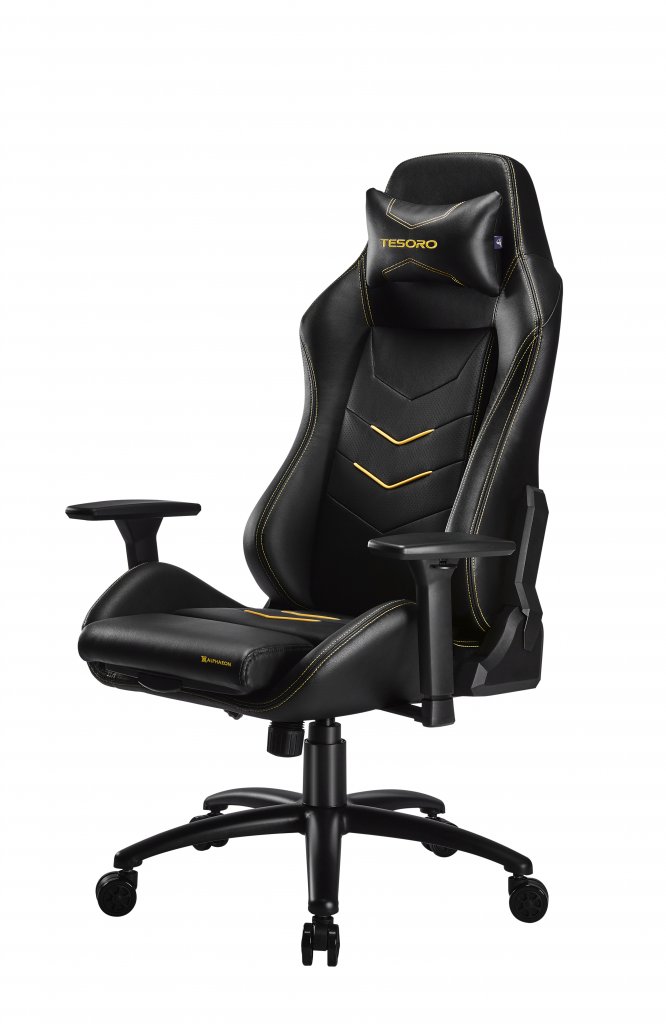 [04/03/2021] Tesoro Alphaeon S3 im Test: Ist der preislich attraktive Nachfolger des Alphaeon S2 ein bequemes und ergonomisches Sitzmöbel für Gamer? (8)