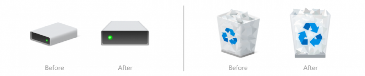 [25/03/2021] Windows 10 Version 21H2 Icons fuer Laufwerke und Papierkorb
