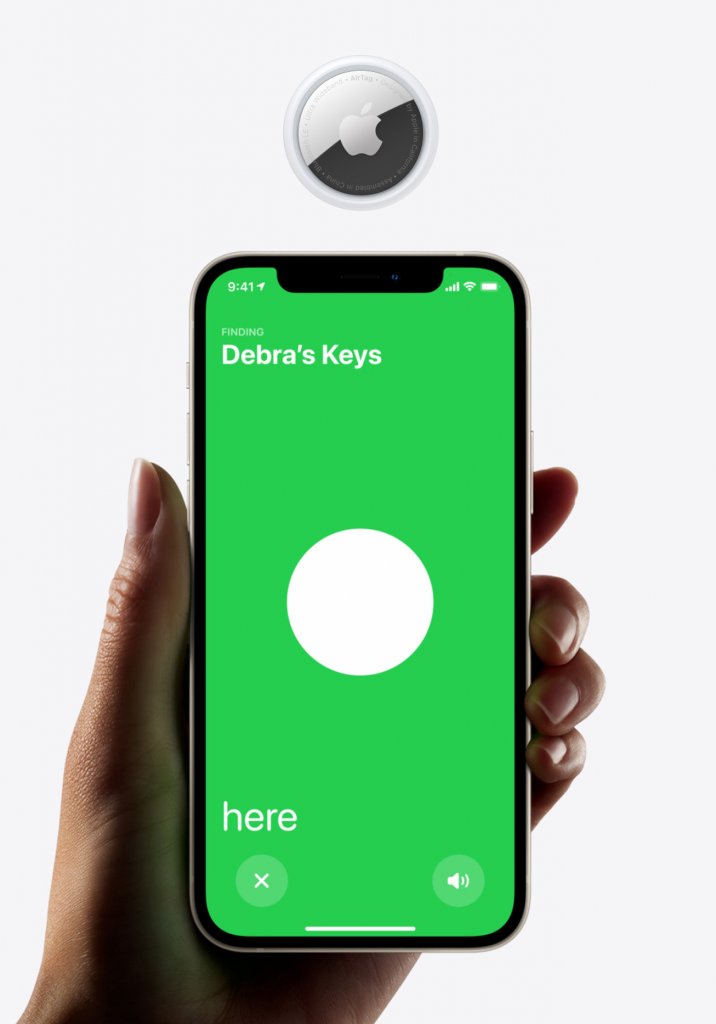 [27/04/2021] Apple Airtag Gefunden Bildschirm