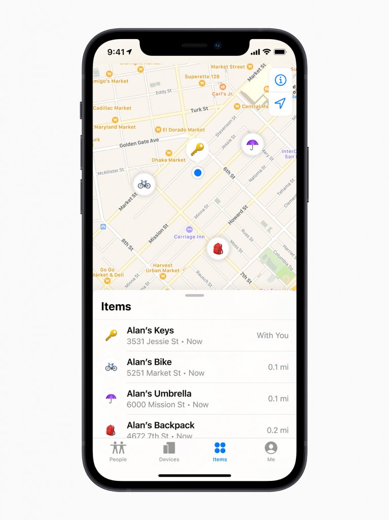[27/04/2021] Find My-App von Apple