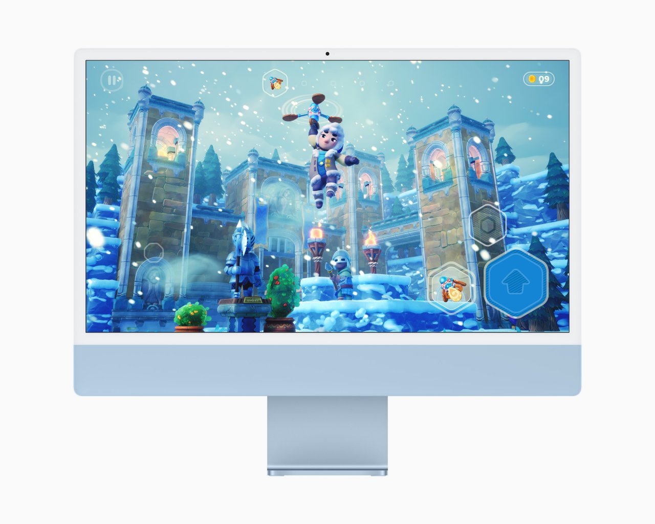 [21/04/2021] Apple iMac 2021 mit Apple M1 Chip in Blau