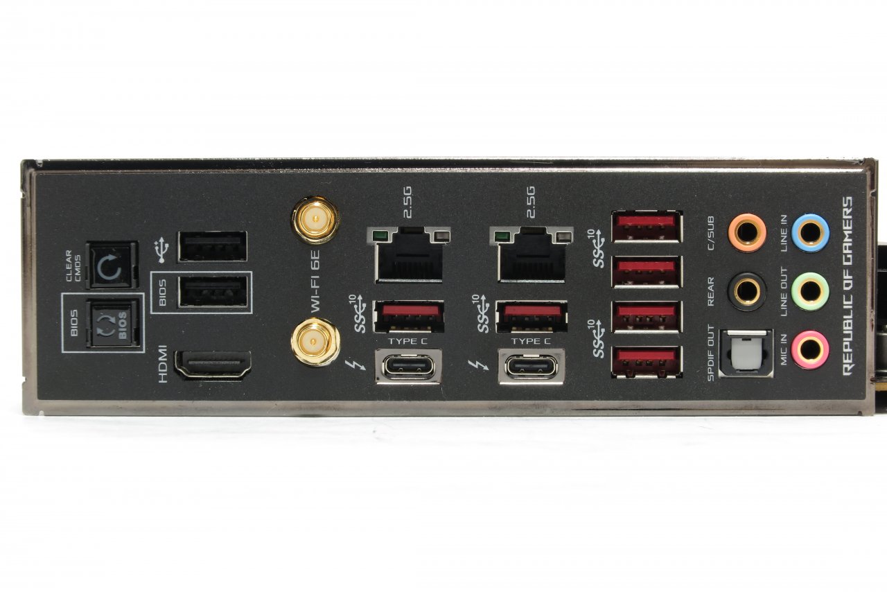 [09/04/2021] Asus Maximus XIII Hero: I/O