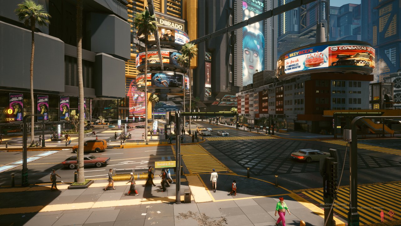 Cyberpunk 2077 ver 1.20 - Detailvergleich - 12 - High