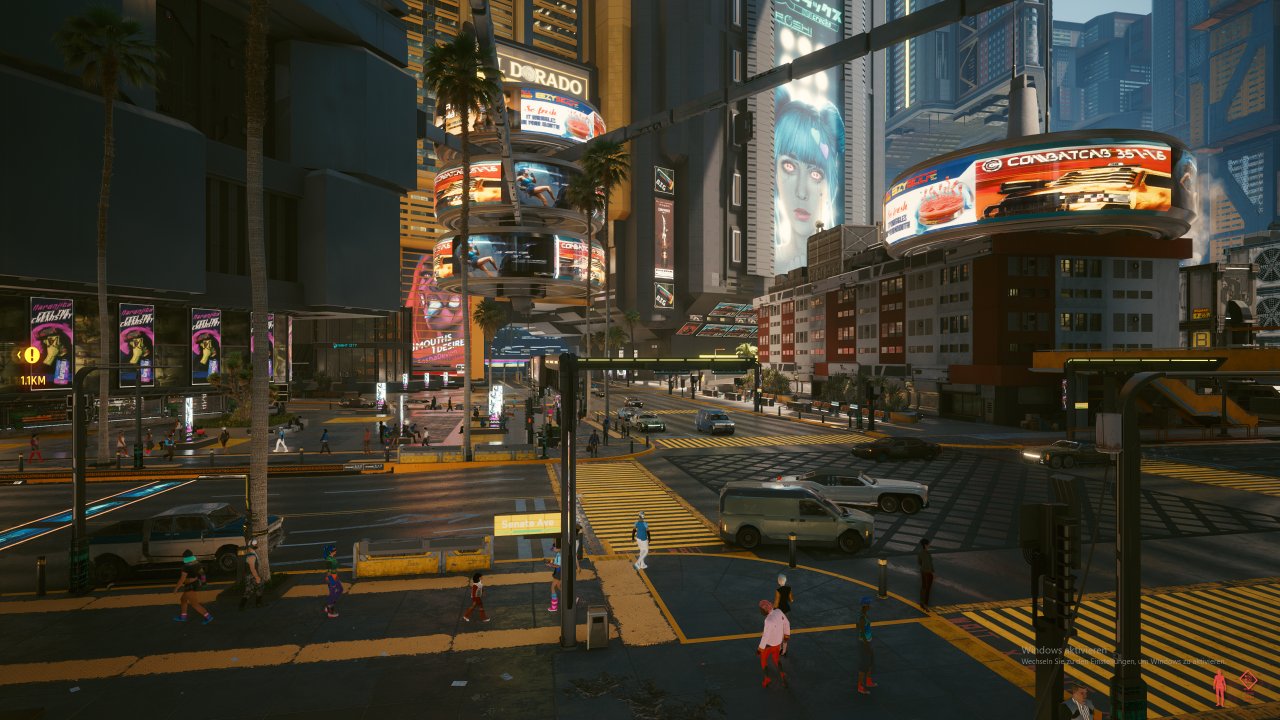 Cyberpunk 2077 ver 1.20 - Detailvergleich - 14 - Ultra, RT Medium