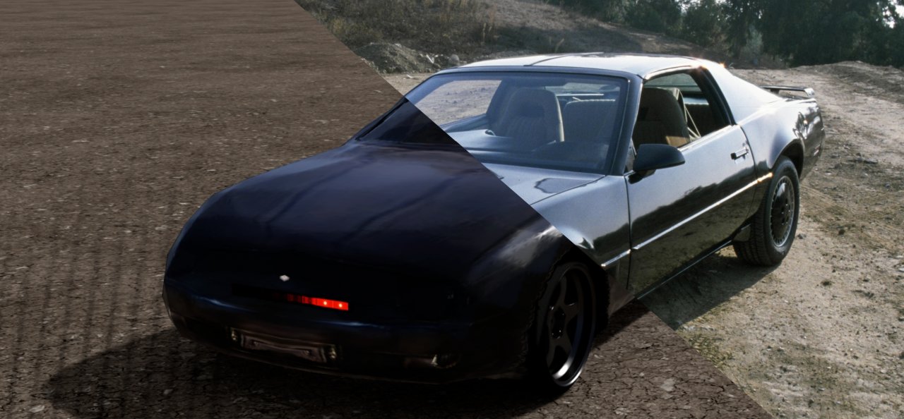 [16/04/2021] Am Beispiel Knight Rider: Nvidia mit neuem KI-Tool, um 2D-Fotos in 3D-Modelle zu verwandeln (1)