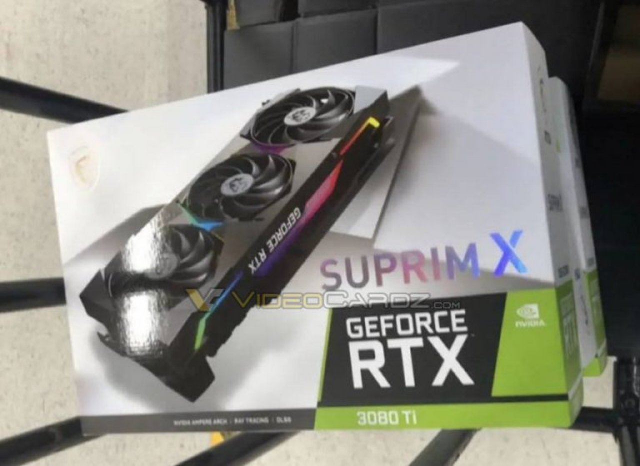 [30/04/2021] Geforce RTX 3080 Ti: MSI Suprim X bereits in der Logistik (1)