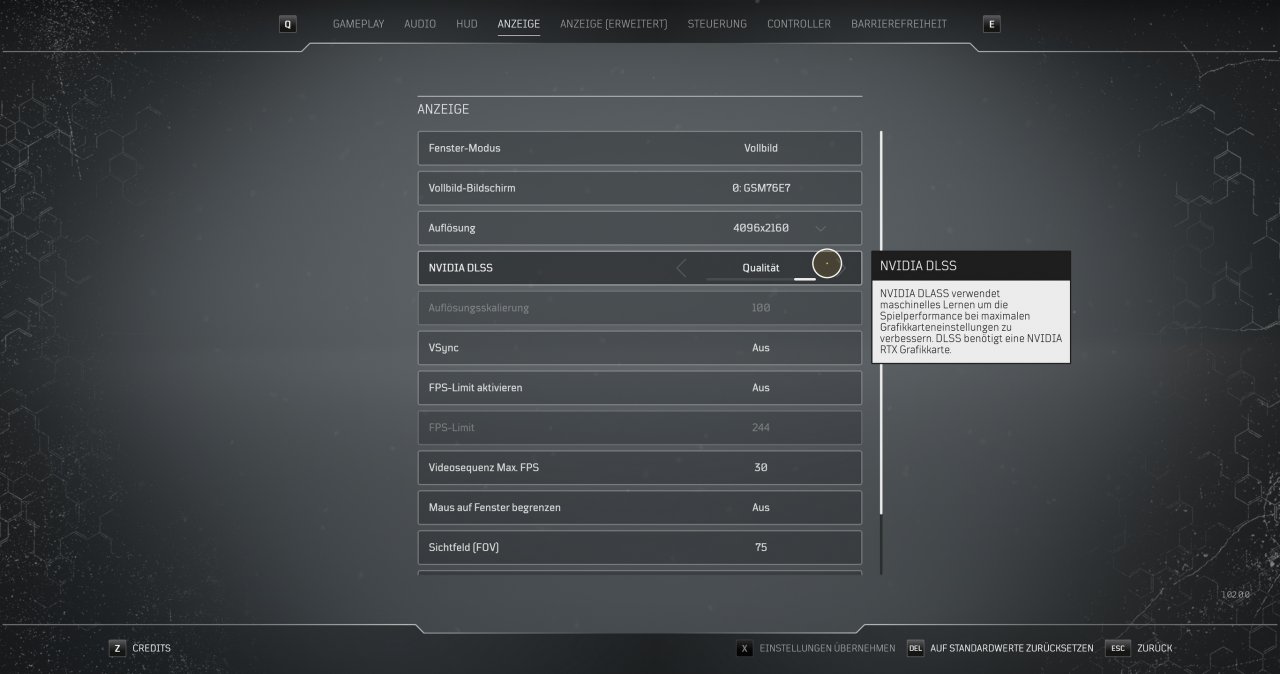 [13/04/2021] Outriders DLSS Quality DCI 4K maxed und downsampled 3