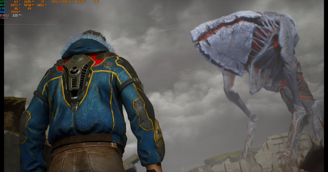 [13/04/2021] Outriders DLSS Quality DCI 4K maxed und downsampled 80