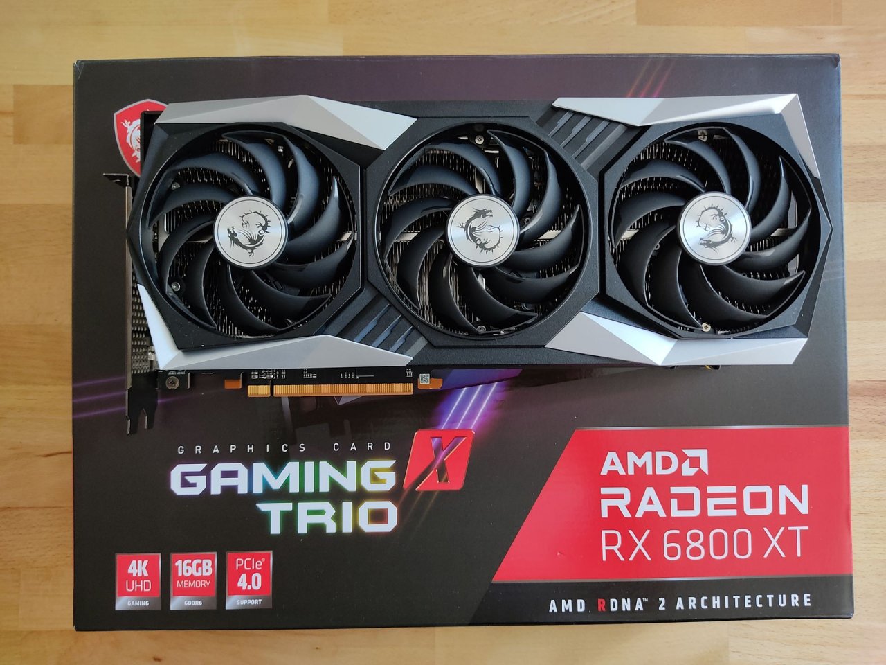 [04/04/2021] Update vom 04.04.2021: MSI Radeon RX 6800 XT von Ace