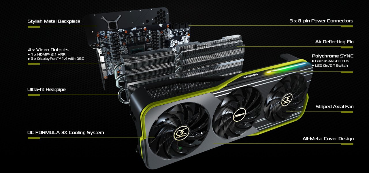 [15/04/2021] Asrock RX 6900 XT OC Formula 16 GB: Die nächste Geisterkarte ist angekündigt (1)