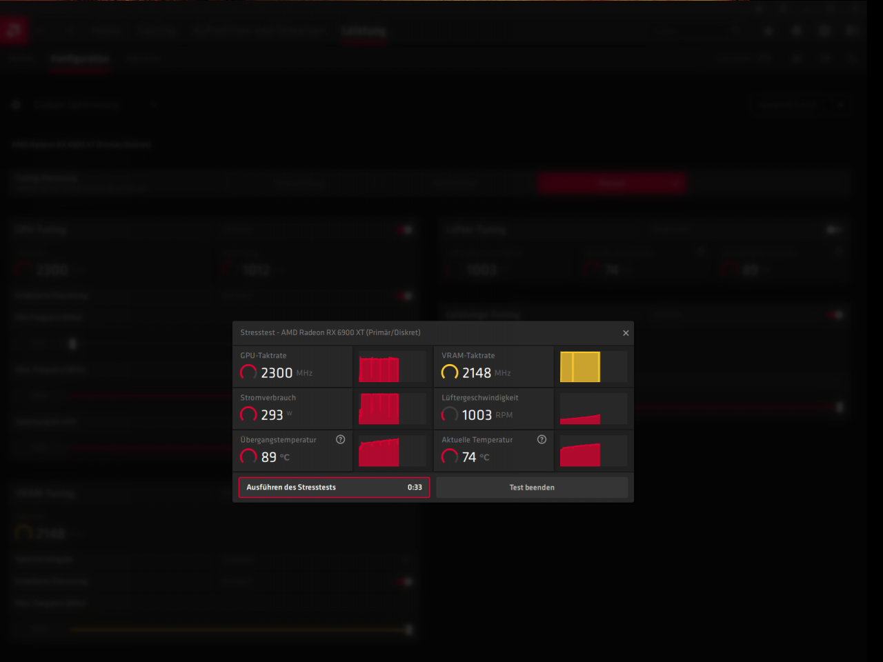 [19/04/2021] Radeon Software Adrenalin 2021 Full Installation - Leistung - Stresstest