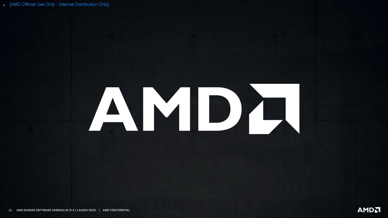 [20/04/2021] Radeon Software Adrenalin 21.4.1 Full Presentation 20