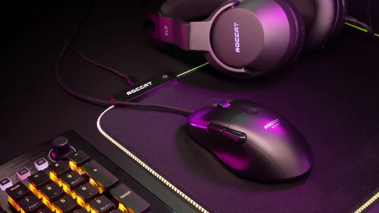 [27/04/2021] Roccat Kone Pro (Air): Neue Mäuse in Leichtbauweise mit und ohne Kabel (3)