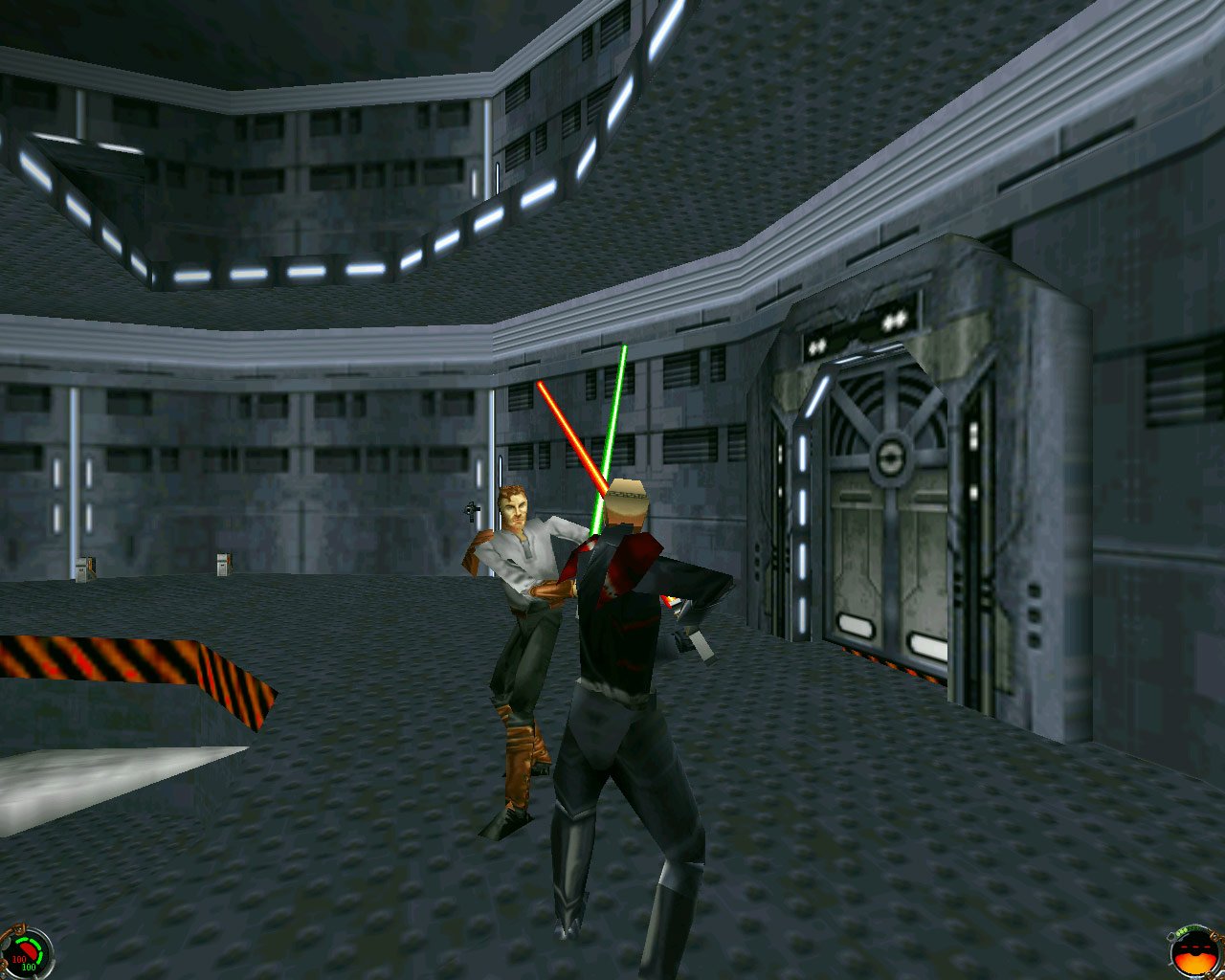 [30/04/2021] Der Spielentwickler Acke Hallgreen hat die ersten Szenen von Star Wars: Jedi Knight mit der Unreal Engine 4 neu aufgelegt.