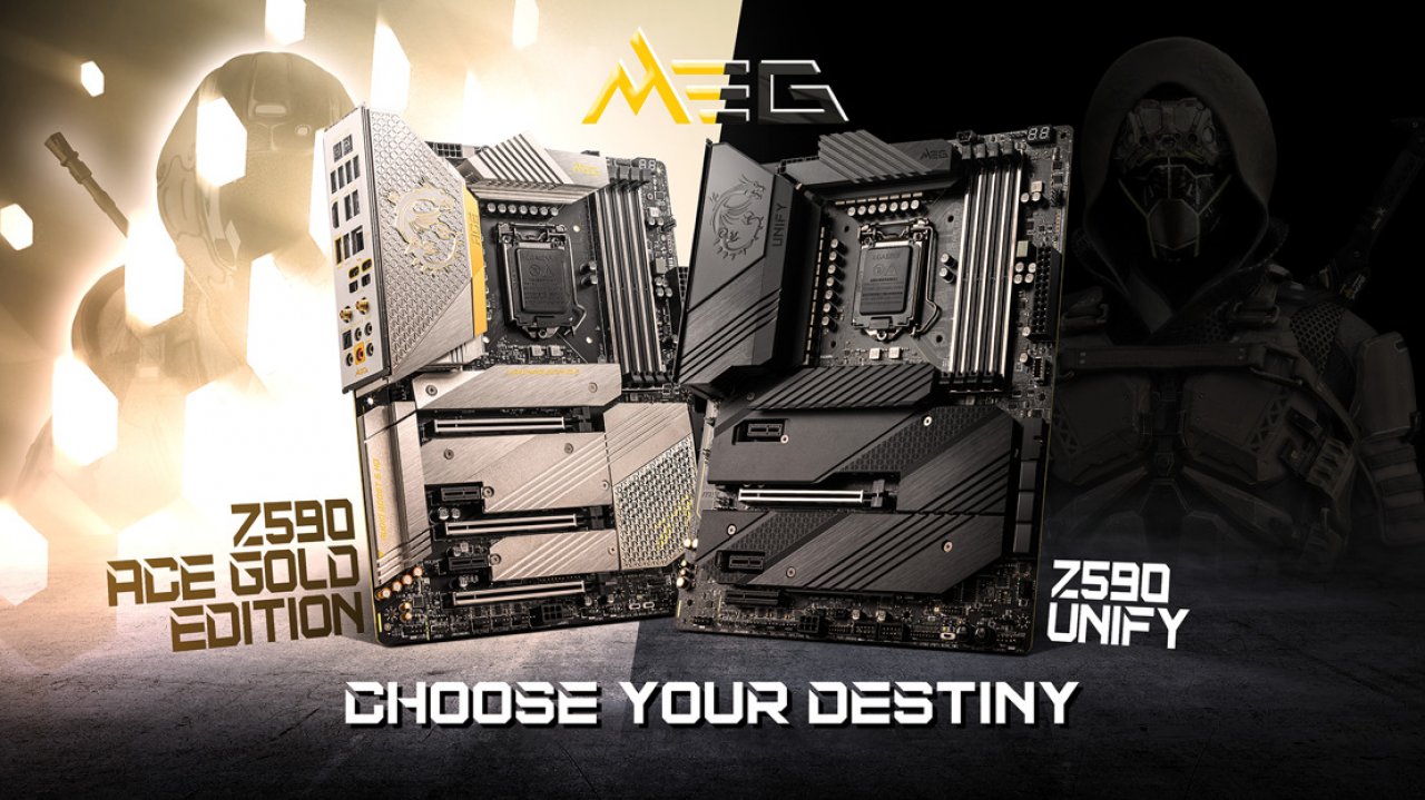 [29/04/2021] MSI: Drei neue Mainboards der MEG-Z590-Serie für Hardcore-Gamer vorgestellt (1)