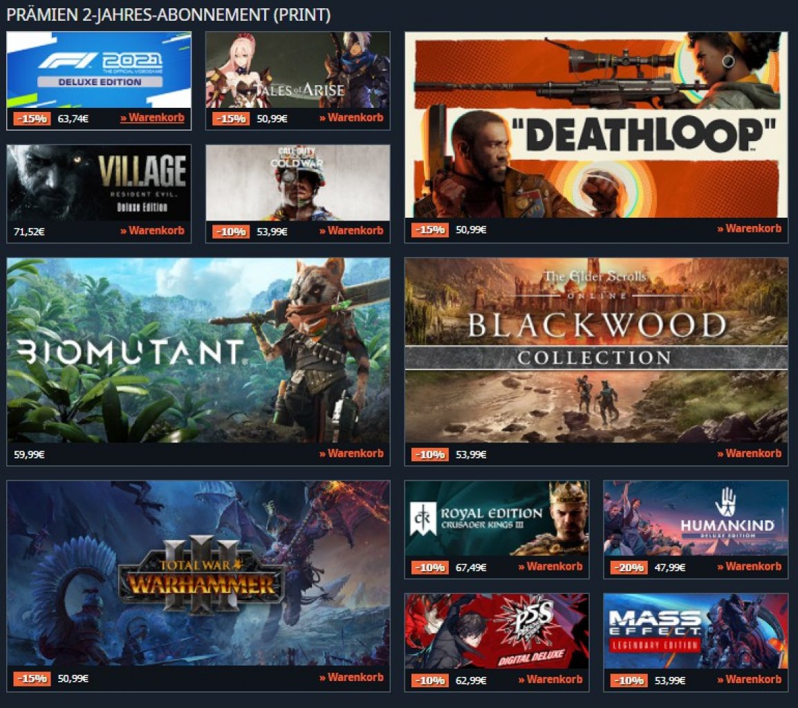[14/05/2021] Aktuelle Prämien auf Gamesplanet