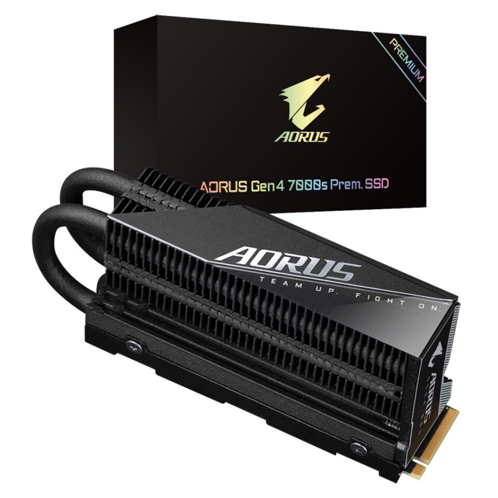 [26/05/2021] Aorus Gen4 7000s Premium: Gigabyte schraubt riesigen Kühler auf SSD (3)