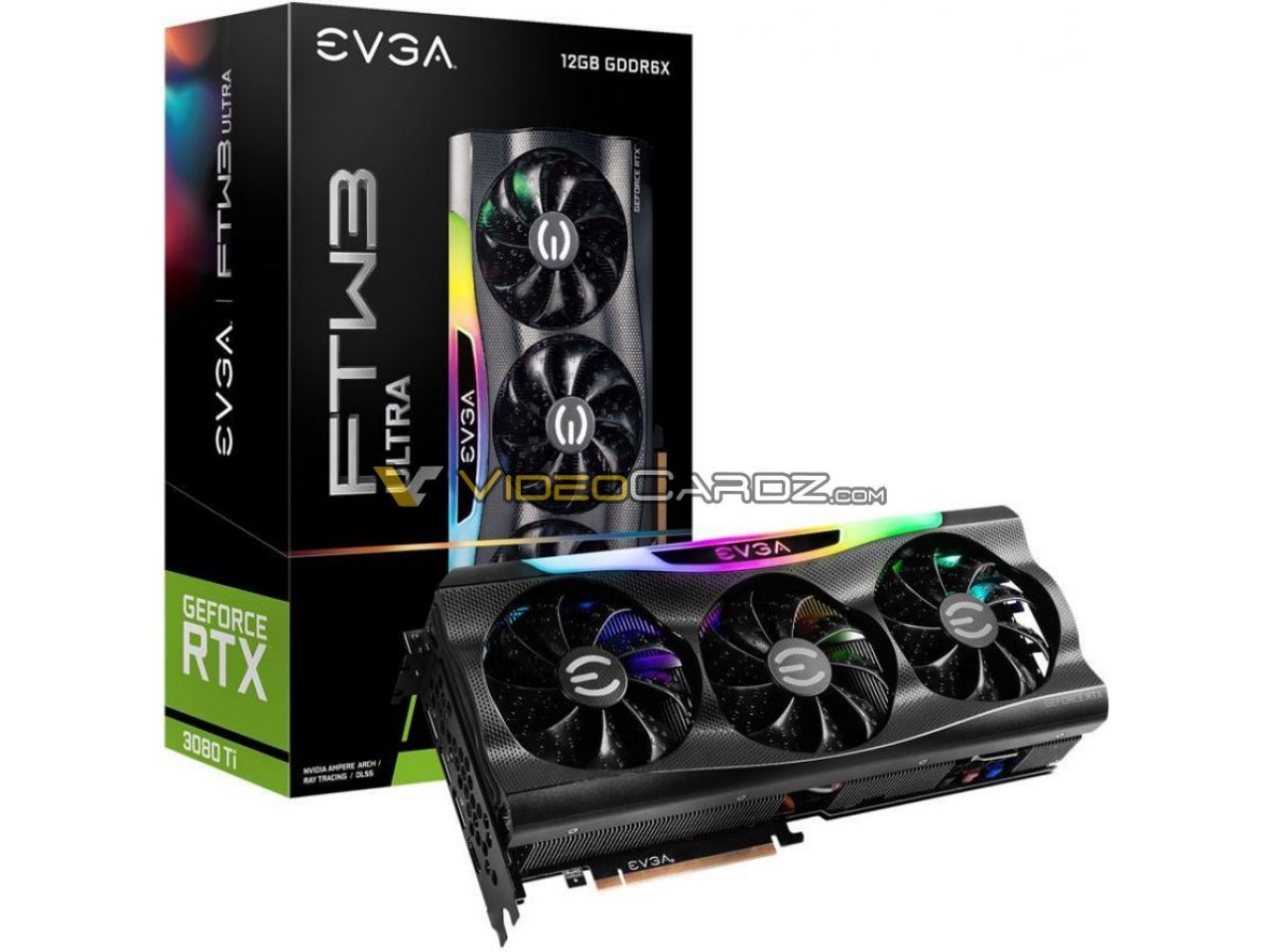 [28/05/2021] Geforce RTX 3080 Ti: Custom-Designs von EVGA, Galax, MSI und Colorful mit bis zu 400 Watt gesichtet (1)