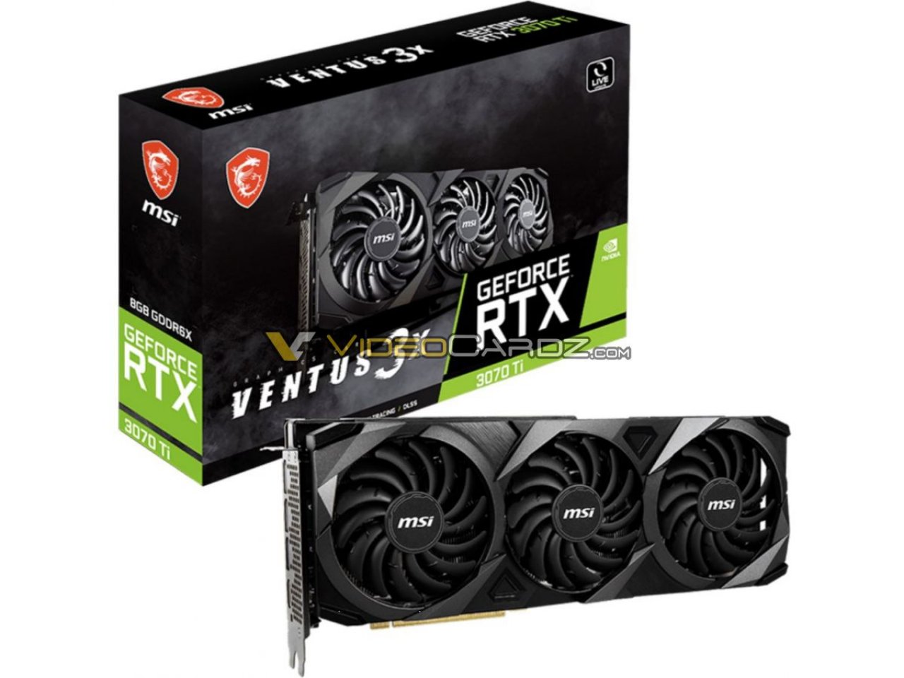 [27/05/2021] Geforce RTX 3070 Ti: Zwei Custom-Modelle von MSI gesichtet (1)