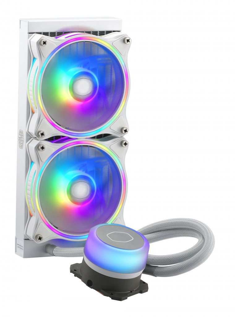 [19/05/2021] Masterliquid Illusion-Serie: Neue Kompaktwasserkühler von Cooler Master mit RGBs auch in Weiß (1)