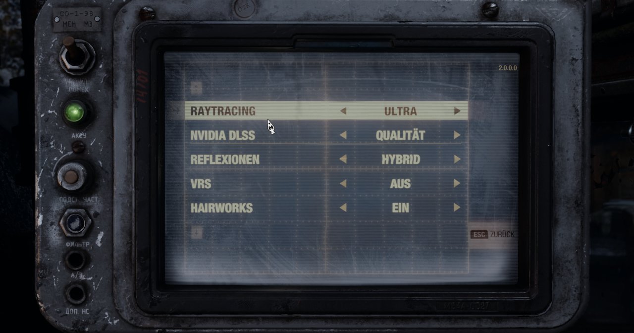 [05/05/2021] Metro Exodus Enhanced Edition Grafikoptionen 2
