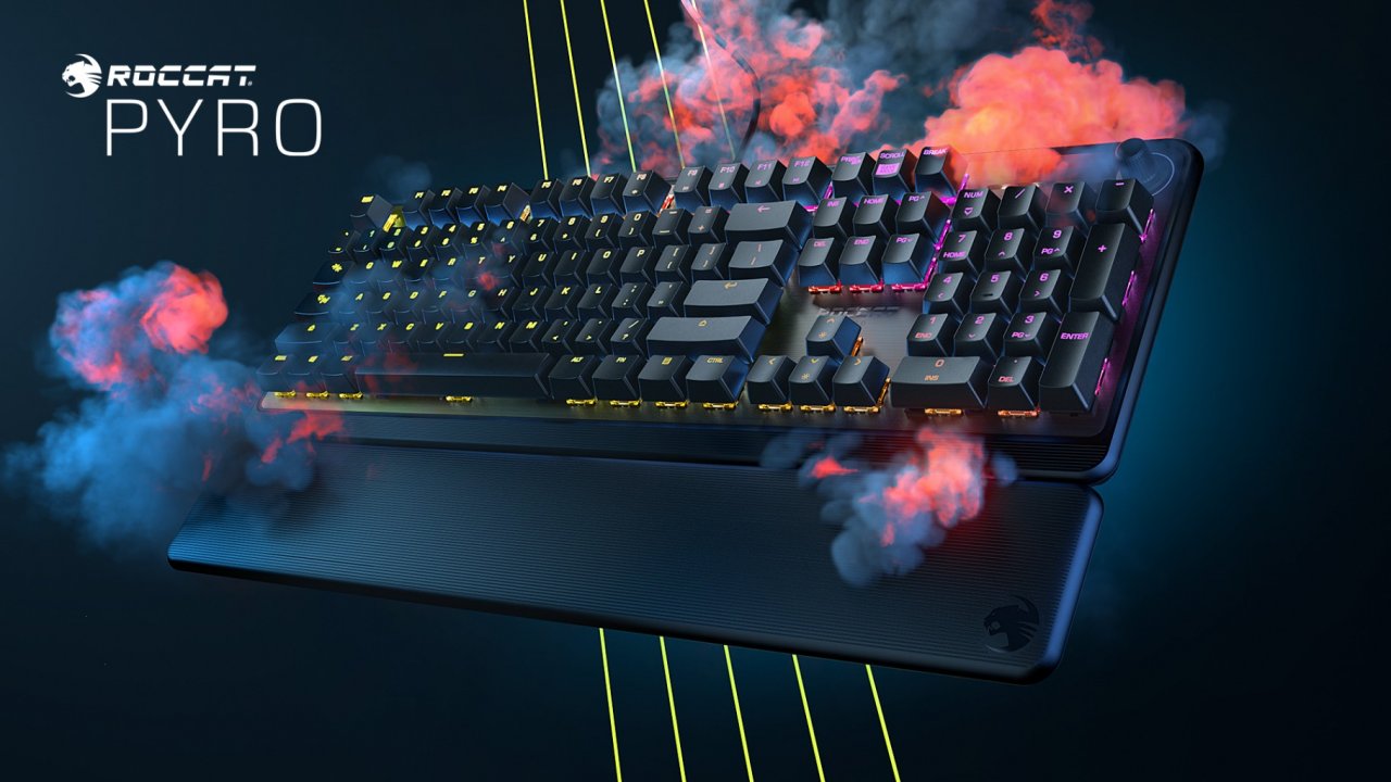 [04/05/2021] Die neue mechanische Pyro RGB-Gaming-Tastatur