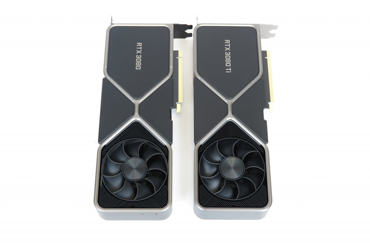 RTX 3080 Ti FE neben RTX 3080 FE