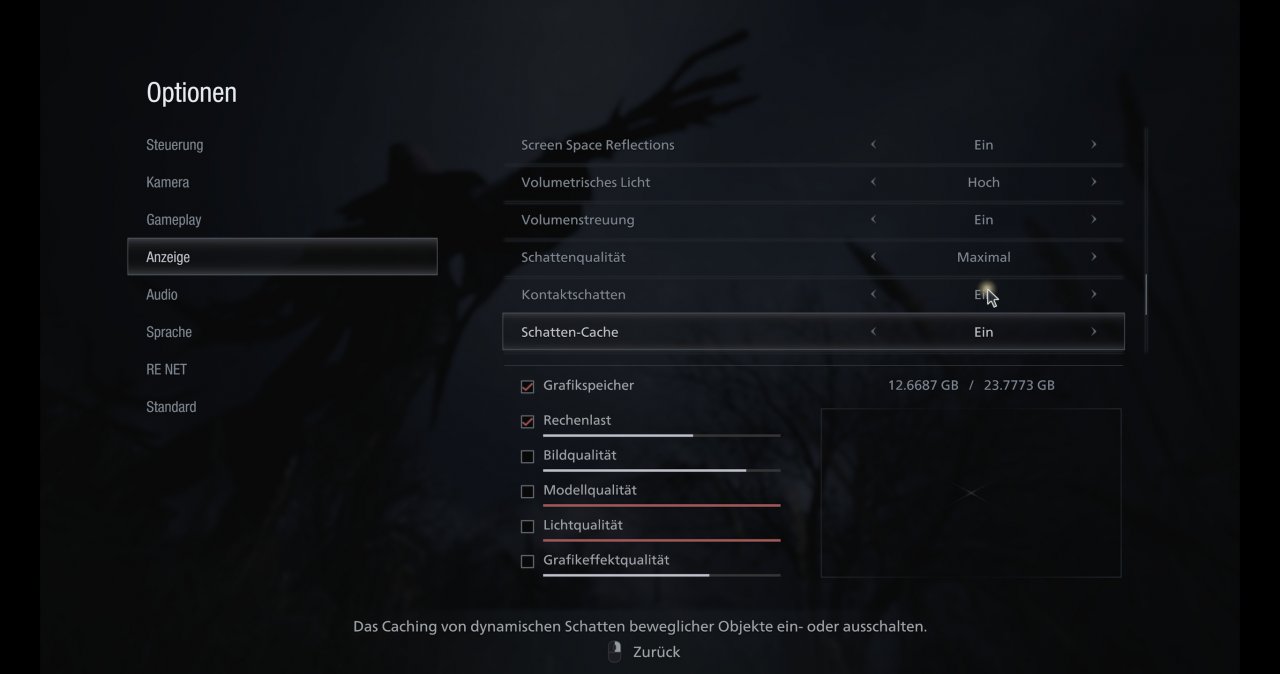 [01/05/2021] Resident Evil 8 Village Grafikoptionen 3