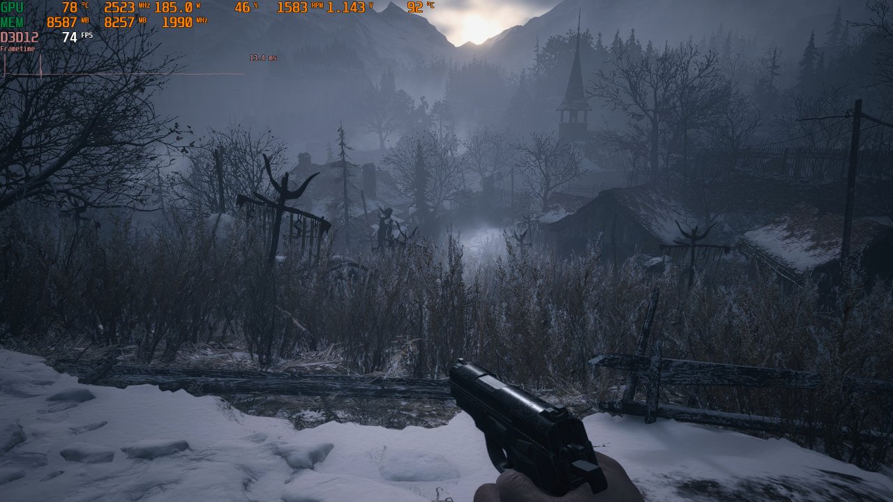 [04/05/2021] Resident Evil 8 Village RX 6700 XT GPU Sequence Village Raytracing maxed