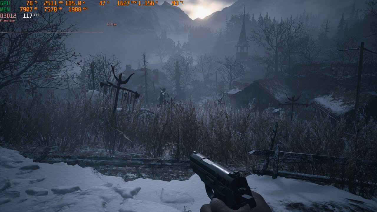 [04/05/2021] Resident Evil 8 Village RX 6700 XT GPU Sequence Village Raytracing off aus