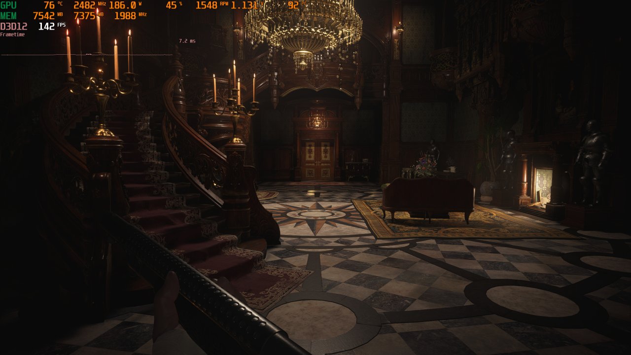 [04/05/2021] Resident Evil 8 Village RX 6700 XT RT Sequence Dimitrescue Raytracing off aus