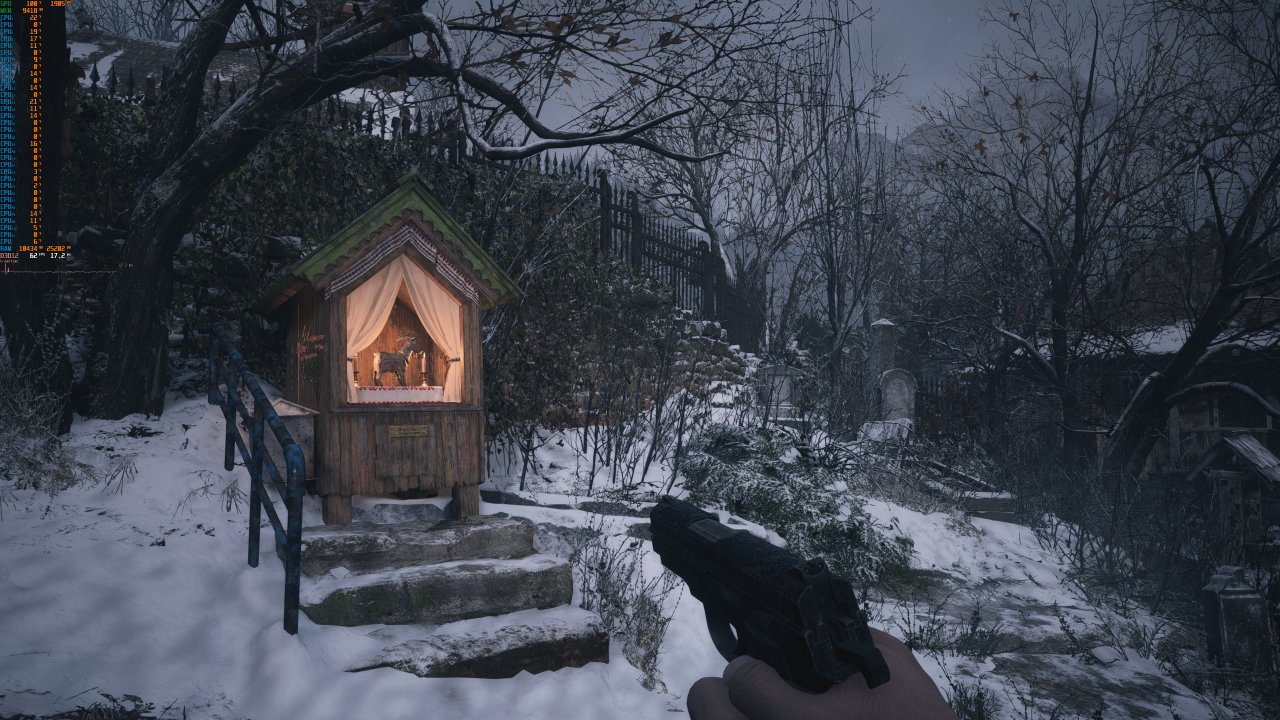 [05/05/2021] Resident Evil 8 Village - Vergleich - Interlaced Rendering (1) - off