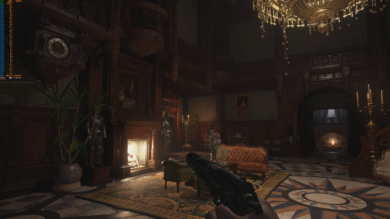 [05/05/2021] Resident Evil 8 Village - Vergleich - Interlaced Rendering (2) - off